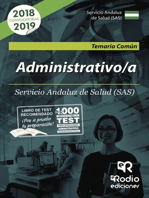 cover image of Administrativos. Servicio Andaluz de Salud (SAS). Temario Común